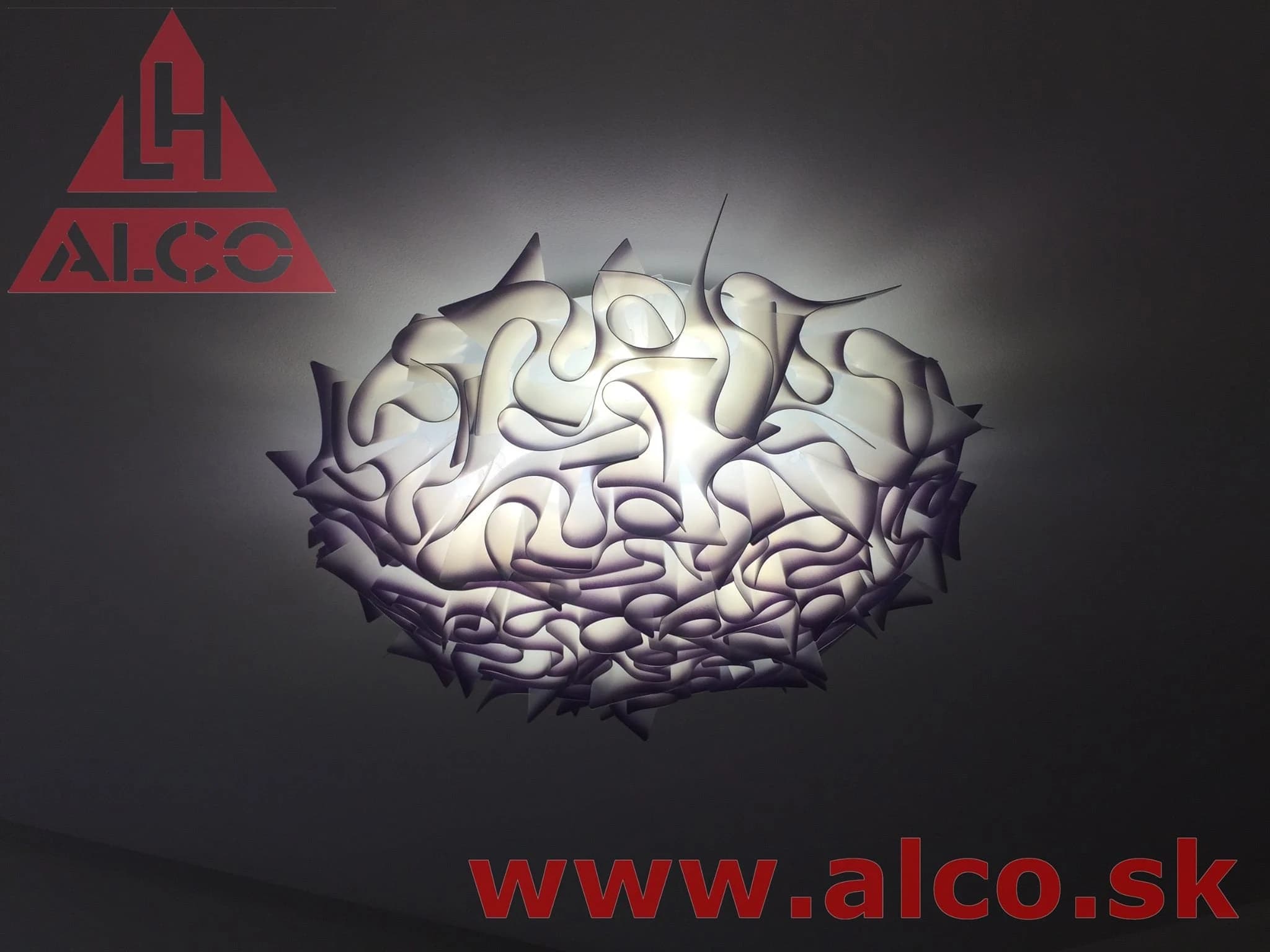 Stropné svetlo – inteligentný dom Trenčín. ALCO.SK.