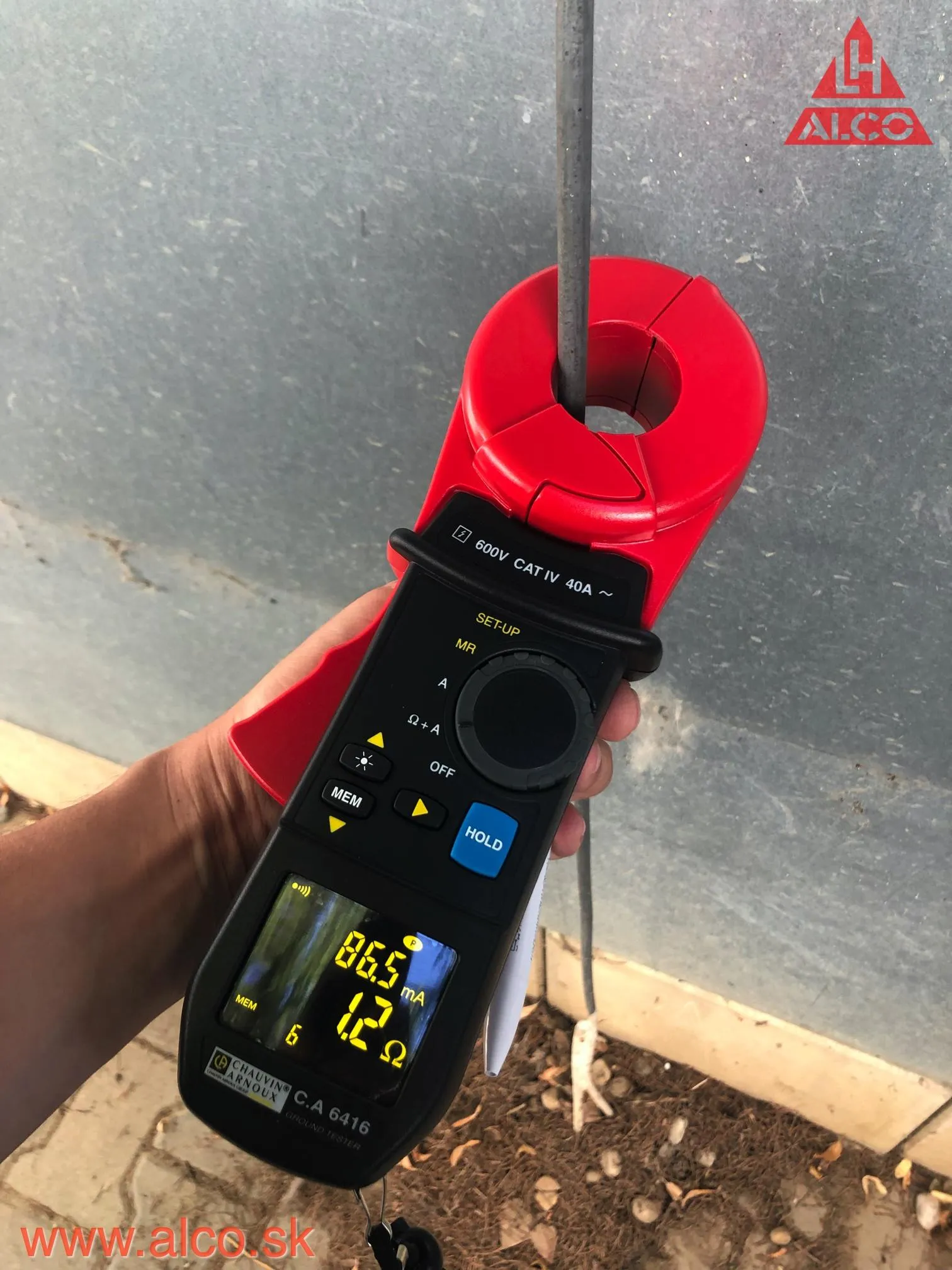 Meranie uzemnenia – zemniací tester